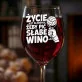 Kieliszek Do Wina Dla Siatkarza Prezent Dla Mężczyzny: Siatkarskie Wino Cytat