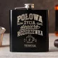 Piersiówka z Grawerem Na 50 Urodziny Prezent Dla 50 Latki Kobiety: Połowa Życia, Dopiero Piersiówka z Grawerem Na 50 Urodziny Prezent Dla 50 Latki Kobiety: Połowa Życia, Dopiero