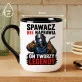 Kubek Z Nadrukiem Dla Spawacza Prezent Dla Mężczyzny: Spawacz Tworzy Legendy Kubek Z Nadrukiem Dla Spawacza Prezent Dla Mężczyzny: Spawacz Tworzy Legendy