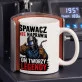 Kubek Z Nadrukiem Dla Spawacza Prezent Dla Mężczyzny: Spawacz Tworzy Legendy Kubek Z Nadrukiem Dla Spawacza Prezent Dla Mężczyzny: Spawacz Tworzy Legendy