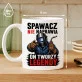 Kubek Z Nadrukiem Dla Spawacza Prezent Dla Mężczyzny: Spawacz Tworzy Legendy Kubek Z Nadrukiem Dla Spawacza Prezent Dla Mężczyzny: Spawacz Tworzy Legendy