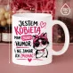 Różowy Zestaw Prezentowy Na Dzień Kobiet Dla Kobiety Kobiety: Mam Zasady