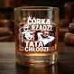 Zestaw Prezentowy Whisky Na Narodziny Dziewczynki Dla Mężczyzny: Córka Rządzi, Tata Zestaw Prezentowy Whisky Na Narodziny Dziewczynki Dla Mężczyzny: Córka Rządzi, Tata