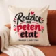 Poduszka Dekoracyjna Dla Rodziców Prezent Dla Pary: Rodzice Na Pełen Etat