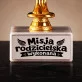 Statuetka Z Grawerem Na Podziękowanie Dla Rodziców Prezent Dla Pary: Misja Rodzicielska Wykonana