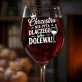 Kieliszek Do Wina Dla Chrzestnej Prezent Dla Kobiety: Chrzestna Dolewa