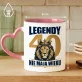 Kubek Z Nadrukiem Na 40 Urodziny Prezent Dla Mężczyzny: Legendy Kubek Z Nadrukiem Na 40 Urodziny Prezent Dla Mężczyzny: Legendy
