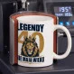 Kubek Z Nadrukiem Na 40 Urodziny Prezent Dla Mężczyzny: Legendy Kubek Z Nadrukiem Na 40 Urodziny Prezent Dla Mężczyzny: Legendy