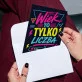 Kartka z Życzeniami Dla Seniora Dla Mężczyzny: Neonowy Humor Seniora