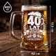 Zestaw Prezentowy Kufel Dla 40 Latka Prezent Na 40 Urodziny Dla Mężczyzny: 40 Lepiej Się Pieni