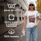 Koszulka Damska Biała Na 40 Prezent Na 40 Urodziny Dla Kobiety: Eleganckie Dojrzewanie