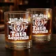 Szklanka Do Whisky Na Dzień Ojca Prezent Dla Taty Mężczyzny: Jam Jest Tata Legenda Szklanka Do Whisky Na Dzień Ojca Prezent Dla Taty Mężczyzny: Jam Jest Tata Legenda
