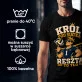 Koszulka Męska Dla Siatkarza Prezent Dla Mężczyzny: Król Pod Siatką