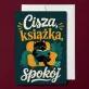 Kartka z Życzeniami Dla Introwertyka Dla Mężczyzny: Cicha Radość Książkowa