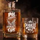 Zestaw Do Whisky Na 50 Rocznicę Ślubu Prezent Dla Mężczyzny: Złoty Toast Zestaw Do Whisky Na 50 Rocznicę Ślubu Prezent Dla Mężczyzny: Złoty Toast