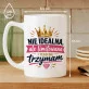 Kubek Z Nadrukiem Na Mikołajki Prezent Dla Kobiety: Nie Idealna Limitowana Kubek Z Nadrukiem Na Mikołajki Prezent Dla Kobiety: Nie Idealna Limitowana