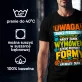 Koszulka Męska Dla Trenera Personalnego Prezent Dla Mężczyzny: Uwaga! Trener
