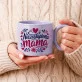 Kubek Z Okrągłym Uchem Dla Mamy Prezent Na Dzień Mamy Dla Kobiety: Matczyna Elegancja Kubek Z Okrągłym Uchem Dla Mamy Prezent Na Dzień Mamy Dla Kobiety: Matczyna Elegancja