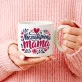 Kubek Z Okrągłym Uchem Dla Mamy Prezent Na Dzień Mamy Dla Kobiety: Matczyna Elegancja Kubek Z Okrągłym Uchem Dla Mamy Prezent Na Dzień Mamy Dla Kobiety: Matczyna Elegancja