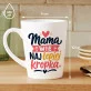 Kubek Z Nadrukiem Na Dzień Mamy Prezent Dla Mamy Kobiety: Mama Wie Najlepiej Kubek Z Nadrukiem Na Dzień Mamy Prezent Dla Mamy Kobiety: Mama Wie Najlepiej