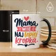 Kubek Z Nadrukiem Na Dzień Mamy Prezent Dla Mamy Kobiety: Mama Wie Najlepiej Kubek Z Nadrukiem Na Dzień Mamy Prezent Dla Mamy Kobiety: Mama Wie Najlepiej