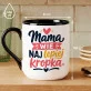 Kubek Z Nadrukiem Na Dzień Mamy Prezent Dla Mamy Kobiety: Mama Wie Najlepiej Kubek Z Nadrukiem Na Dzień Mamy Prezent Dla Mamy Kobiety: Mama Wie Najlepiej