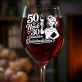 Kieliszek Do Wina Na 50 Urodziny Prezent Dla Kobiety: 50 To Nowe 30 Kieliszek Do Wina Na 50 Urodziny Prezent Dla Kobiety: 50 To Nowe 30