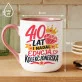 Kubek Z Nadrukiem Na 40 Urodziny Prezent Dla Kobiety: Edycja Kolekcjonerska Kubek Z Nadrukiem Na 40 Urodziny Prezent Dla Kobiety: Edycja Kolekcjonerska
