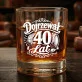 Szklanka Do Whisky Na 40 Lat Prezent Dla Mężczyzny: Dojrzewał 40 Lat Szklanka Do Whisky Na 40 Lat Prezent Dla Mężczyzny: Dojrzewał 40 Lat