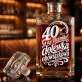 Karafka Do Whisky z Grawerem Na 40 Lat Prezent: 40 Na Liczniku,