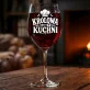 Kieliszek Do Wina Dla Kucharki Prezent Dla Kobiety: Królowa Kuchni Kieliszek Do Wina Dla Kucharki Prezent Dla Kobiety: Królowa Kuchni