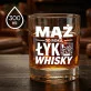 Szklanka Do Whisky Na 1 Rocznicę Ślubu Prezent Dla Mężczyzny: Mąż Od Roku, Łyk Whisky Szklanka Do Whisky Na 1 Rocznicę Ślubu Prezent Dla Mężczyzny: Mąż Od Roku, Łyk Whisky