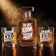 Zestaw Do Whisky Dla Znajomego Prezent Dla Mężczyzny: To Był, Kurwa, Dzień Zestaw Do Whisky Dla Znajomego Prezent Dla Mężczyzny: To Był, Kurwa, Dzień