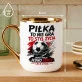 Kubek Z Nadrukiem Dla Fana Piłki Nożnej Prezent Dla Mężczyzny: Piłka To Styl Życia Kubek Z Nadrukiem Dla Fana Piłki Nożnej Prezent Dla Mężczyzny: Piłka To Styl Życia