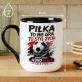Kubek Z Nadrukiem Dla Fana Piłki Nożnej Prezent Dla Mężczyzny: Piłka To Styl Życia Kubek Z Nadrukiem Dla Fana Piłki Nożnej Prezent Dla Mężczyzny: Piłka To Styl Życia