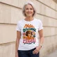 Koszulka Damska Biała Dla Teściowej Prezent Na Dzień Mamy Dla Kobiety: Teściowa W Stylu Retro