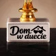 Statuetka Z Grawerem Na Nowy Dom Prezent Dla Pary: Dom W Duecie