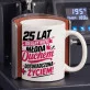 Kubek Z Nadrukiem Dla 25 Latki Prezent Na 25 Urodziny Dla Kobiety: 25 Lat Młoda Duchem Kubek Z Nadrukiem Dla 25 Latki Prezent Na 25 Urodziny Dla Kobiety: 25 Lat Młoda Duchem
