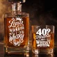 Zestaw Do Whisky Na 40 Urodziny Prezent Dla Kobiety: Dojrzały Humor Zestaw Do Whisky Na 40 Urodziny Prezent Dla Kobiety: Dojrzały Humor