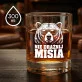 Szklanka Do Whisky Na Urodziny Prezent Dla Mężczyzny: Nie Drażnij Misia -