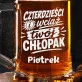 Kufel Personalizowany z Grawerem Na 40 Urodziny Dla Chłopaka Prezent: Czterdziestka Z Klasą