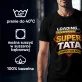 Koszulka Męska Na Dzień Taty Prezent Dla Taty Mężczyzny: Loading Super Tata