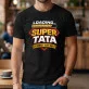 Koszulka Męska Na Dzień Taty Prezent Dla Taty Mężczyzny: Loading Super Tata