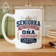 Kubek Z Nadrukiem Dla Seniorki Prezent Dla Kobiety: Seniorka Nie Starzeje Się Kubek Z Nadrukiem Dla Seniorki Prezent Dla Kobiety: Seniorka Nie Starzeje Się