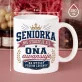Różowy Zestaw Prezentowy Dla Seniorki Dla Kobiety: Seniorka Nie Starzeje Się