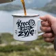 Kubek Emaliowany Dla Rowerzystki Prezent Dla Kobiety: Rowerowy Humor Kubek Emaliowany Dla Rowerzystki Prezent Dla Kobiety: Rowerowy Humor