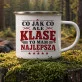 Kubek Emaliowany Dla Mamy Prezent Na Dzień Mamy Dla Kobiety: Klasę To Mam Najlepszą Kubek Emaliowany Dla Mamy Prezent Na Dzień Mamy Dla Kobiety: Klasę To Mam Najlepszą