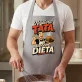 Fartuch Na Dzień Ojca Prezent Dla Taty Mężczyzny: Najpierw Tata, Potem Dieta