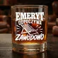 Szklanka Do Whisky Dla Emeryta Prezent Na Emeryturę Dla Mężczyzny: Emeryt Odpoczywa Zawodowo Szklanka Do Whisky Dla Emeryta Prezent Na Emeryturę Dla Mężczyzny: Emeryt Odpoczywa Zawodowo