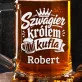 Kufel Personalizowany z Grawerem Dla Szwagra Na Święta Prezent: Królewski Szwagier